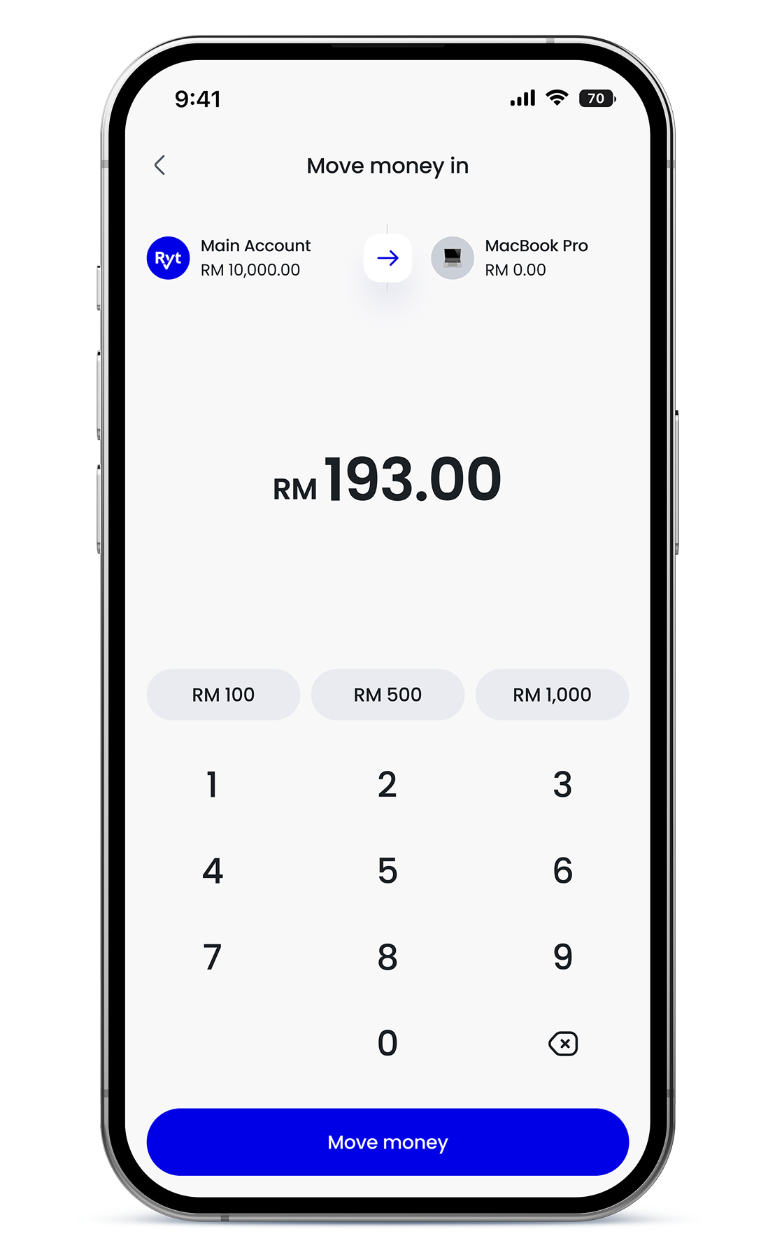 Move money to Save Pockets to be eligible for bonus interest.